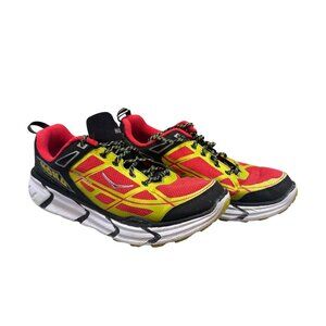 Hoka One One Challenger ATR Running Shoes Men's Size 12 Red and Black F10015D